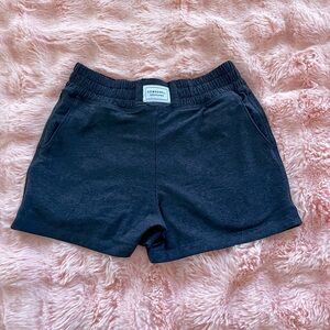 Bombshell Sportswear Black Heather Lounge Shorts S